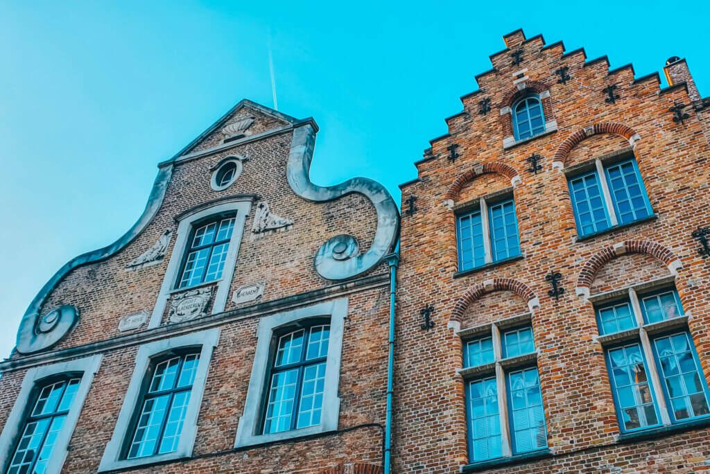 Oude panden in Brugge België