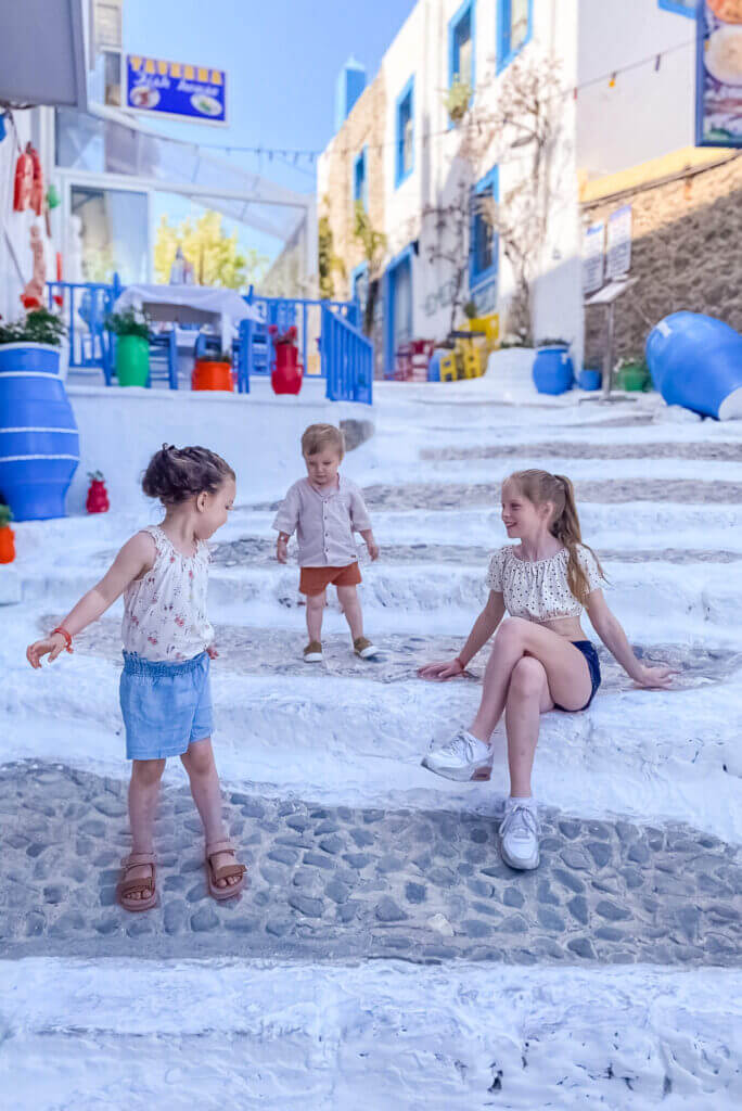 Griekenland Kos stad met kinderen