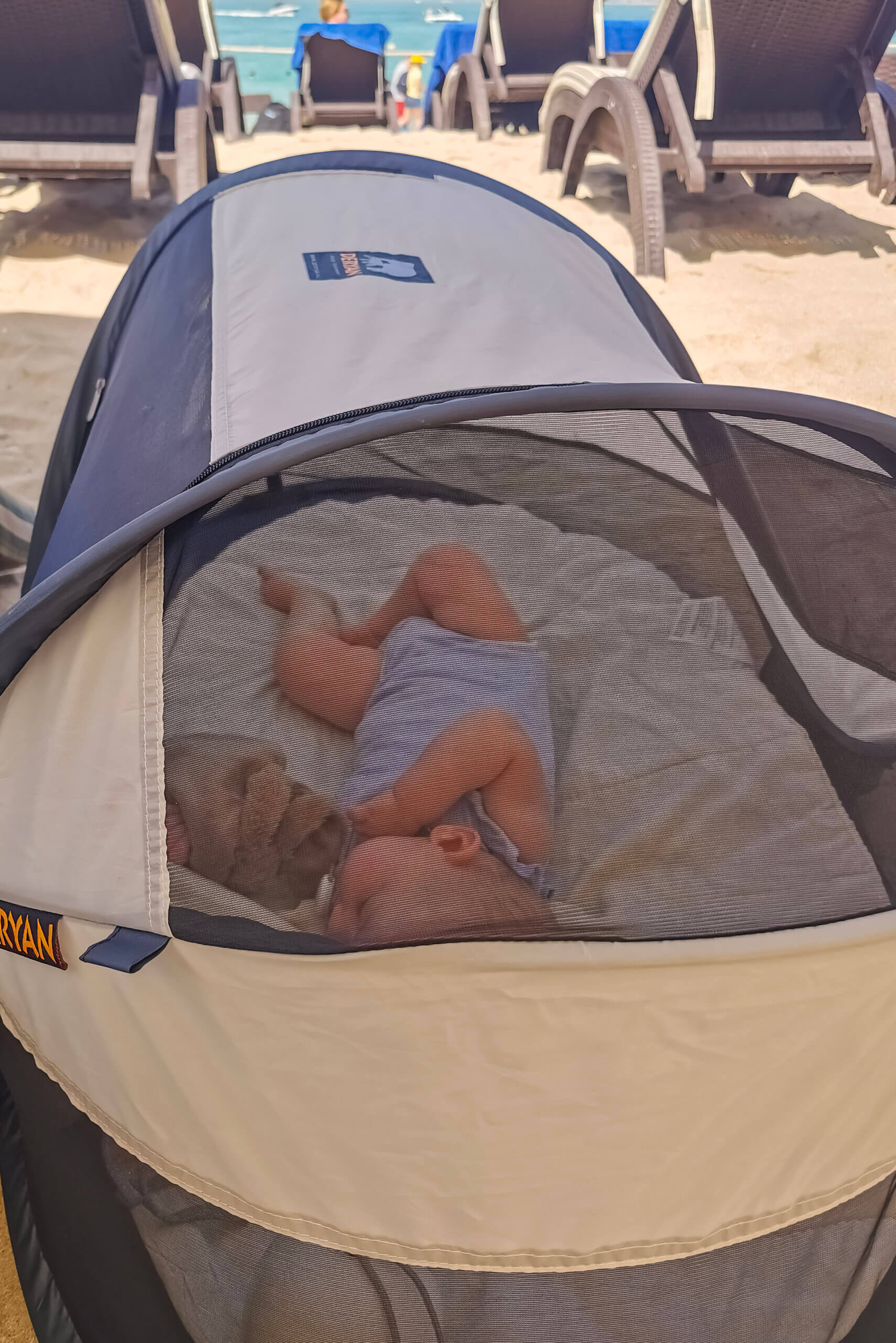 Dubai with a baby