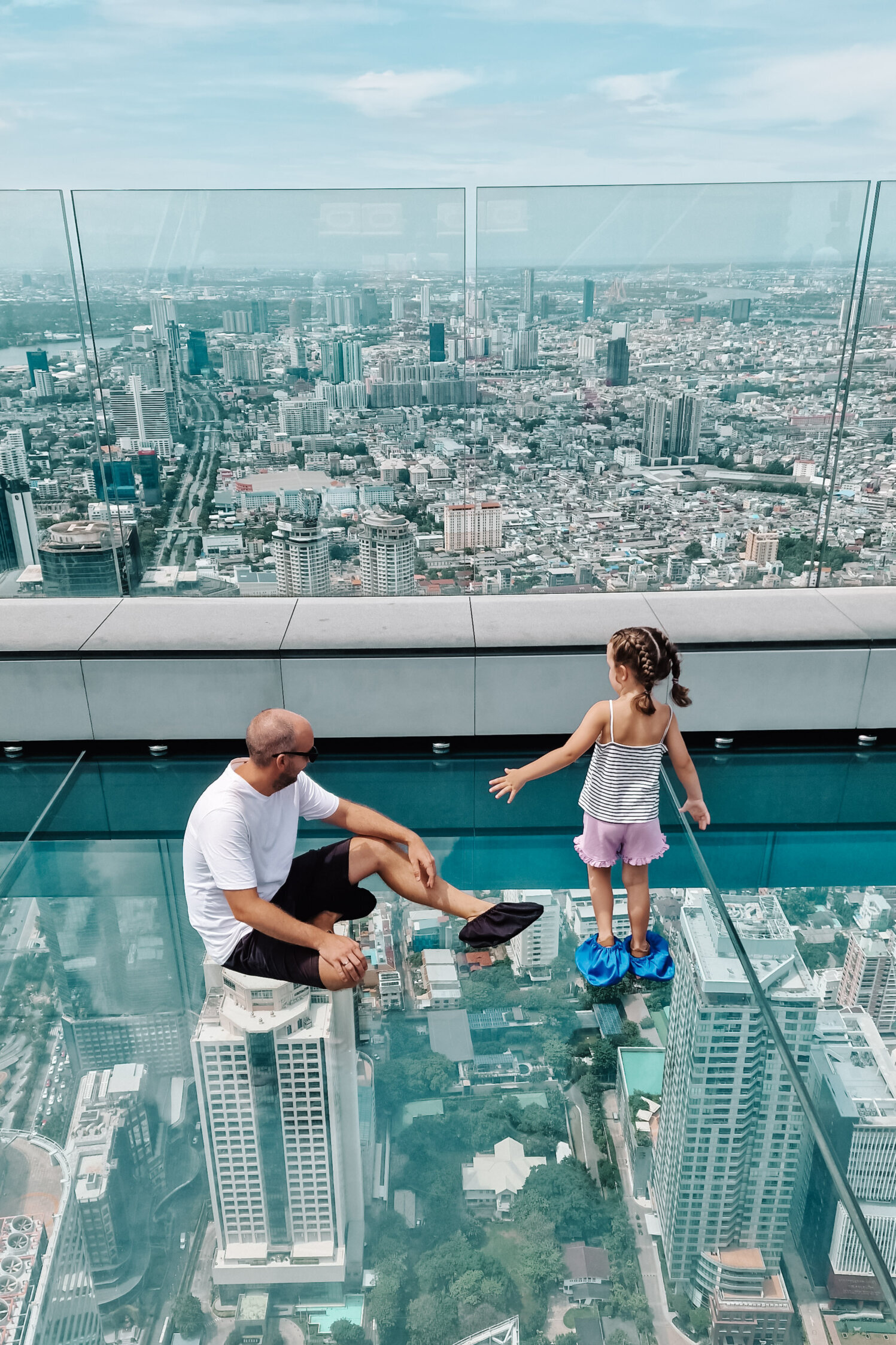 SkyWalk Bangkok met kinderen