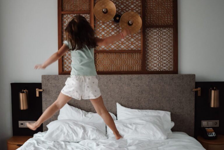 Sleeping on vacation