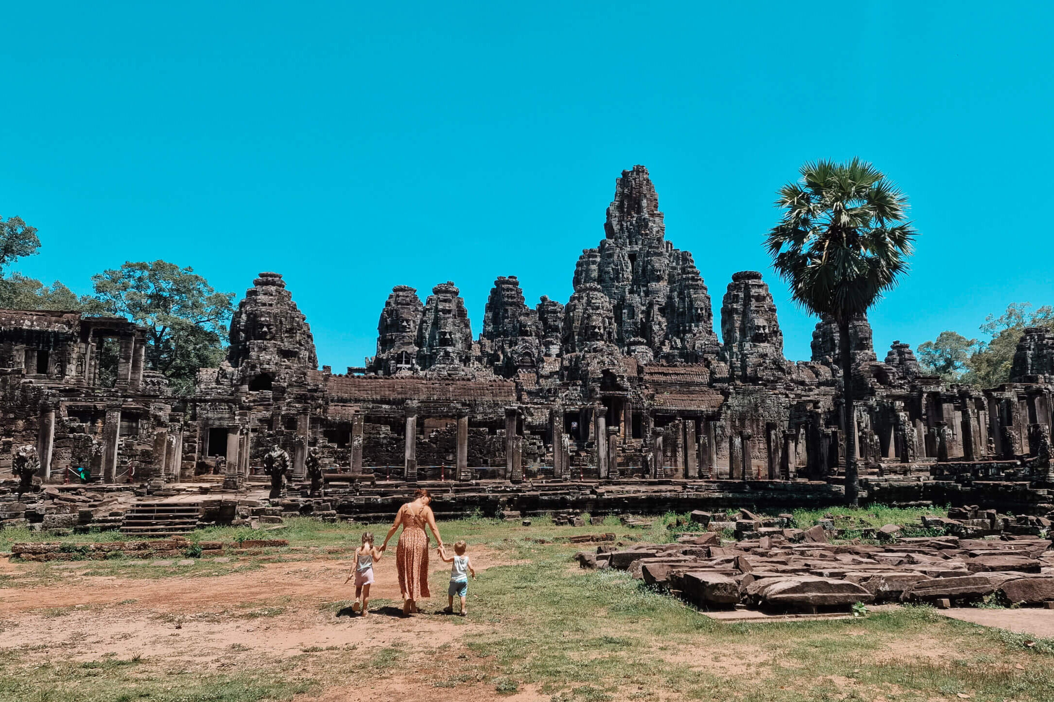 Angkor Wat Siem Reap met kinderen