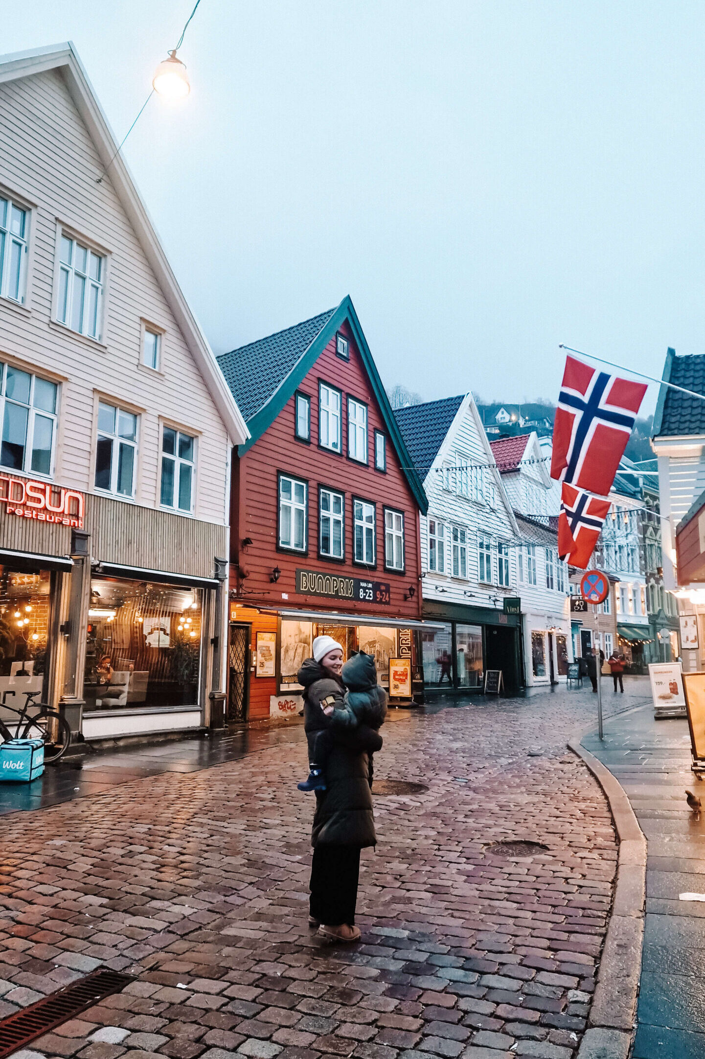 Winter tour Norway with kids - Bergen in Norway with kids