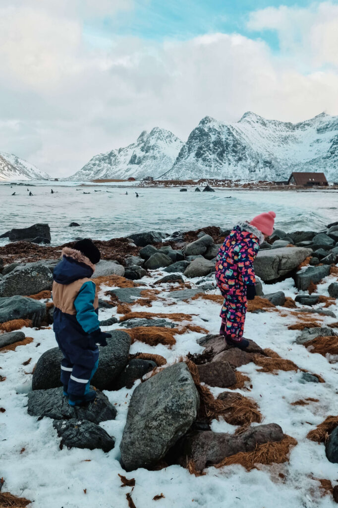 Winterse rondreis Noorwegen met kinderen - De Lofoten met kinderen