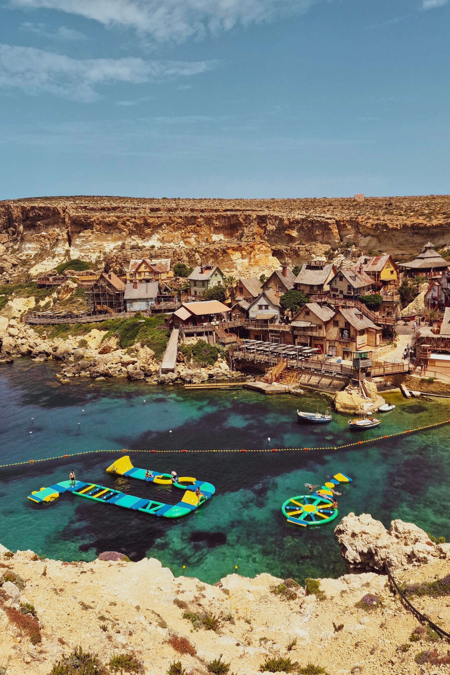 Topattracties voor kinderen op Malta - Popeye Village