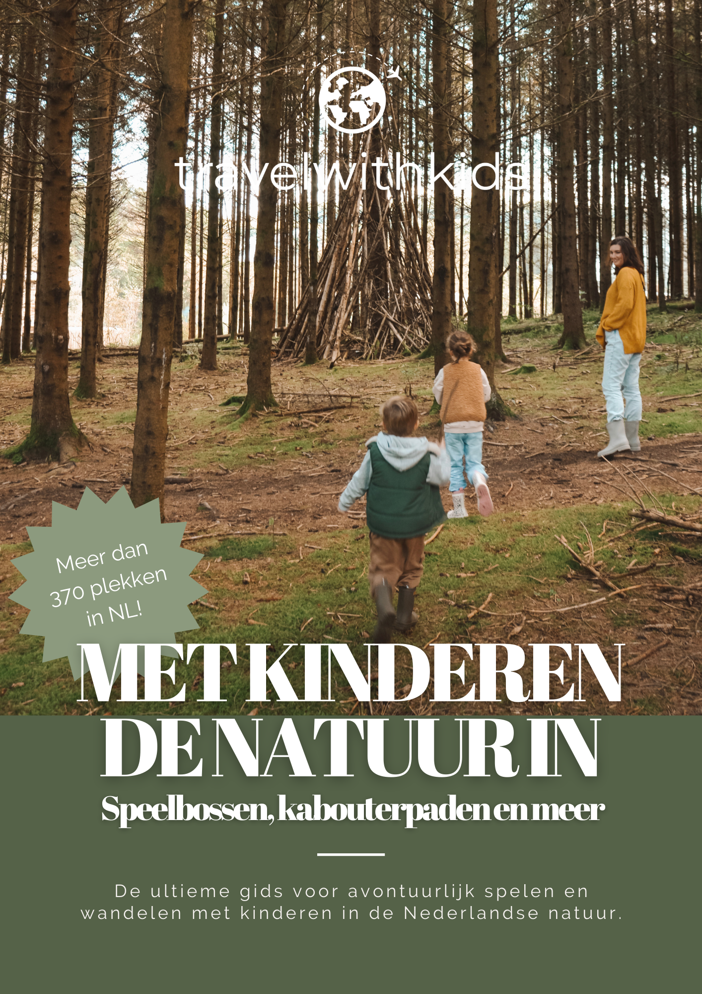 E-book: Met kinderen de natuur in - speelbossen, kabouterpaden en meer in Nederland