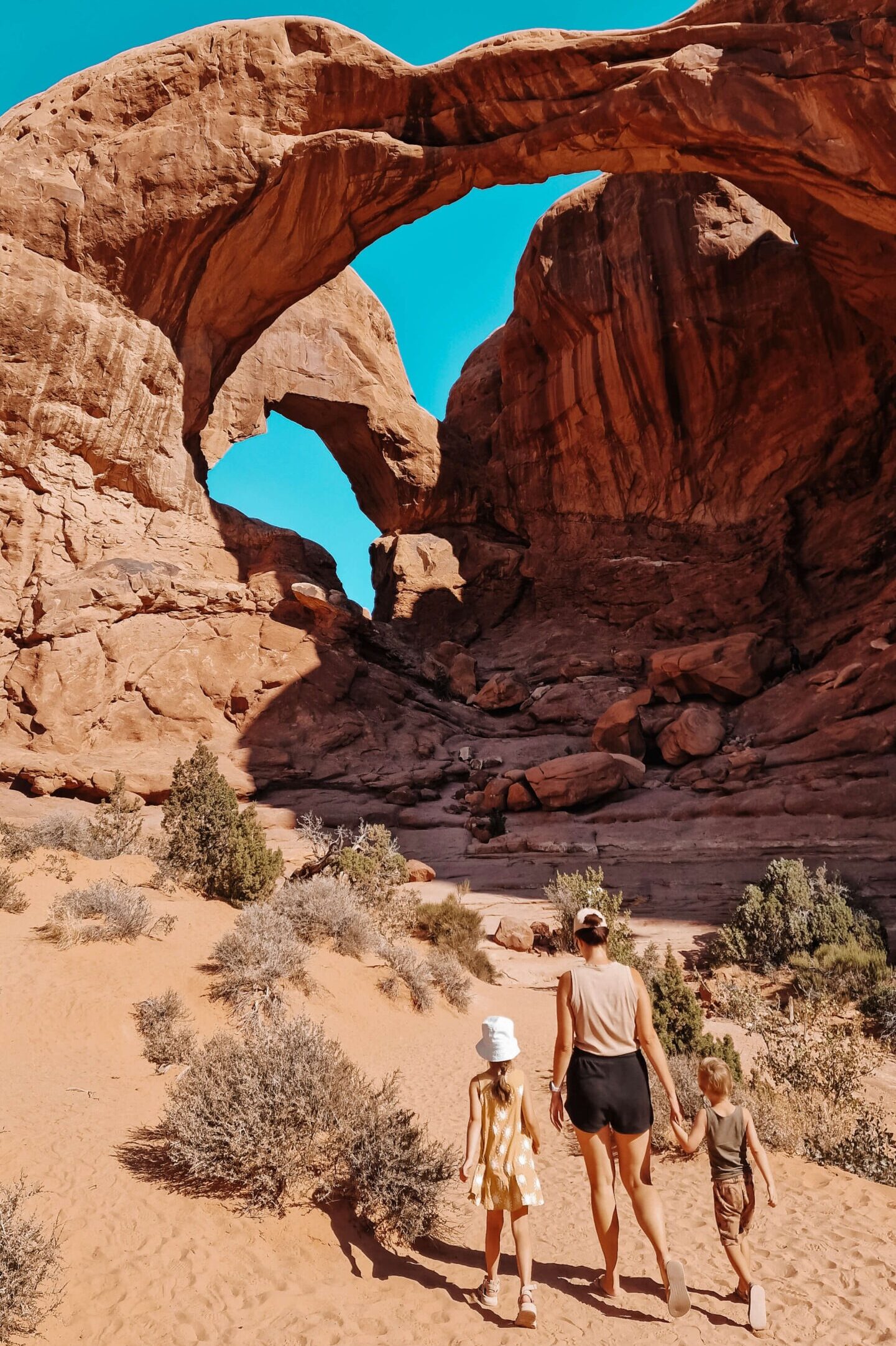 Double Arch Arches National Park