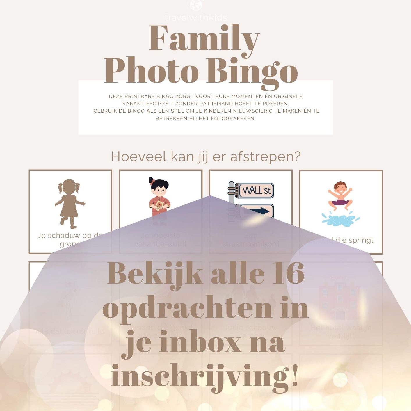 Fotobingo travelwithkids
