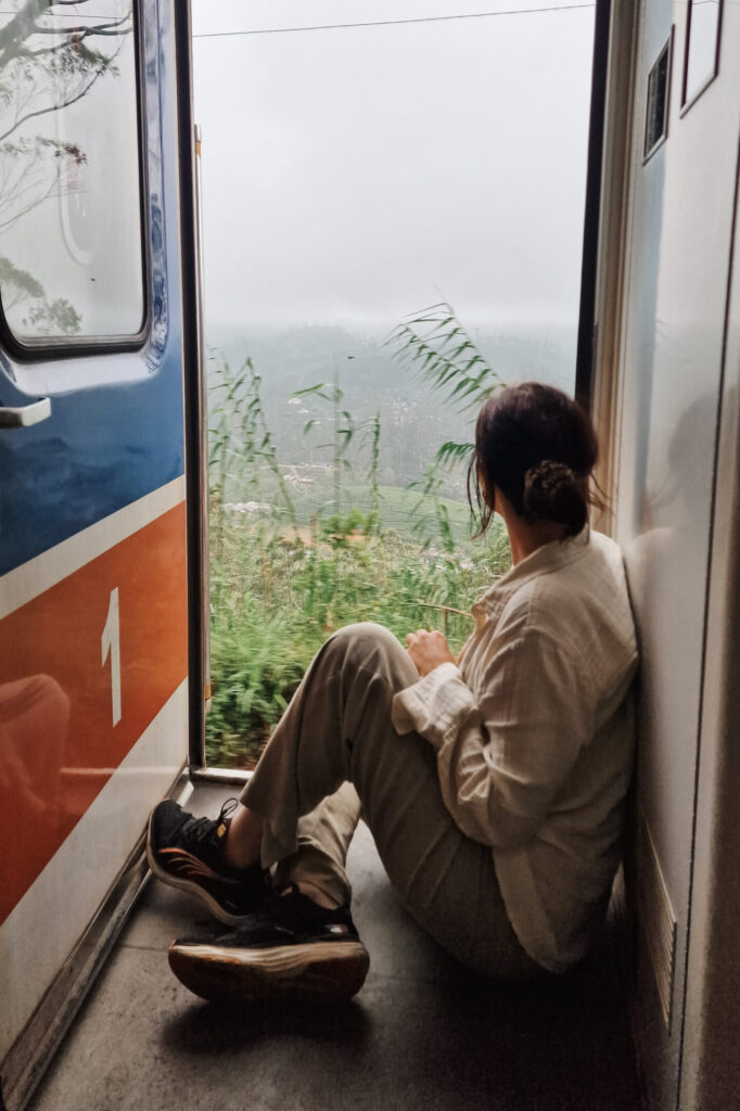 Train Sri Lanka with kids