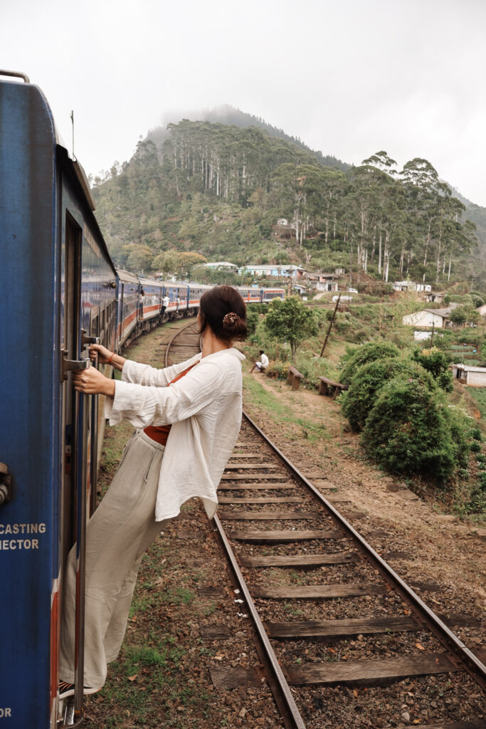Train Sri Lanka with kids