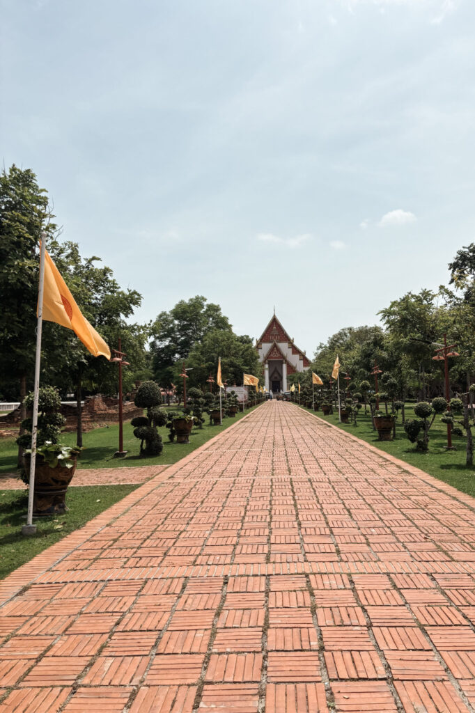 Ayutthaya met kinderen