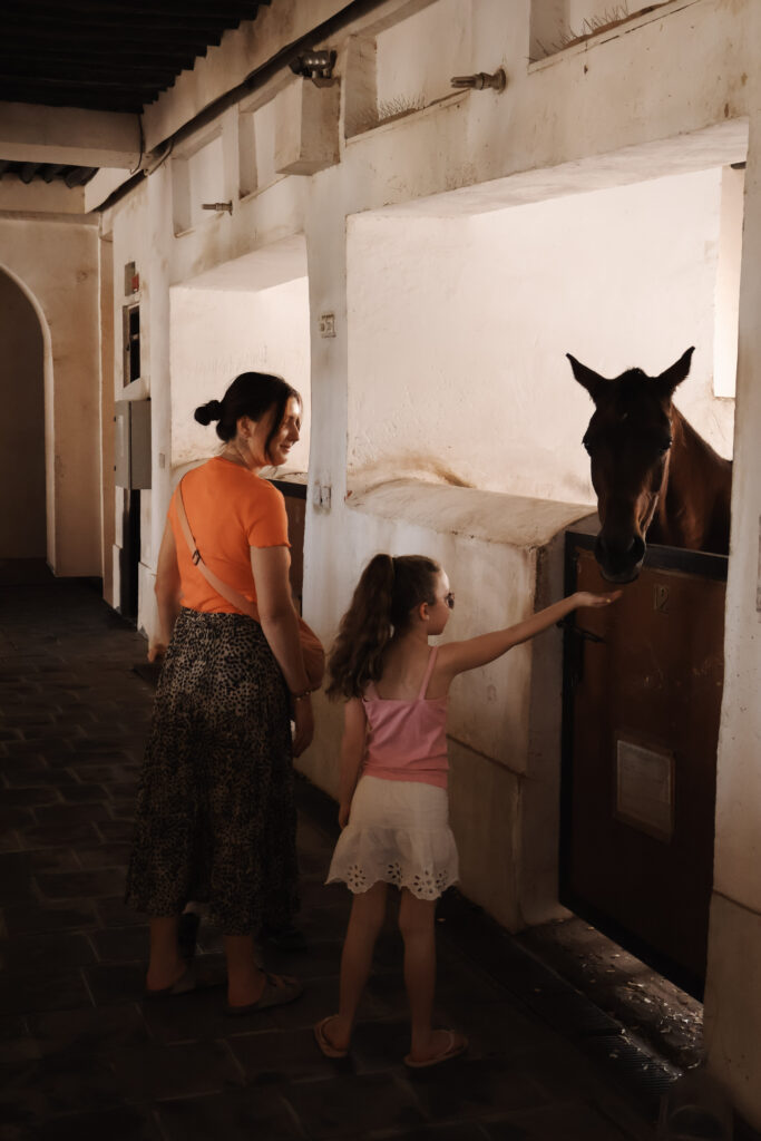 Souq Waqif met kinderen