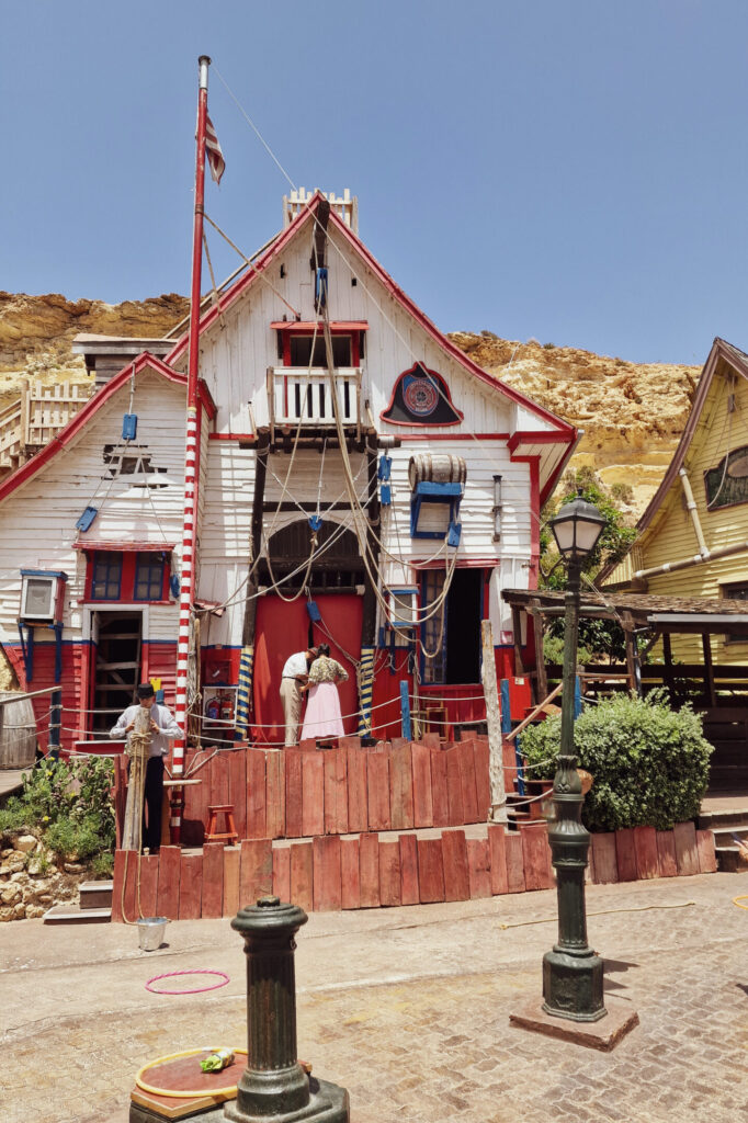 Popeye Village Malta met kinderen