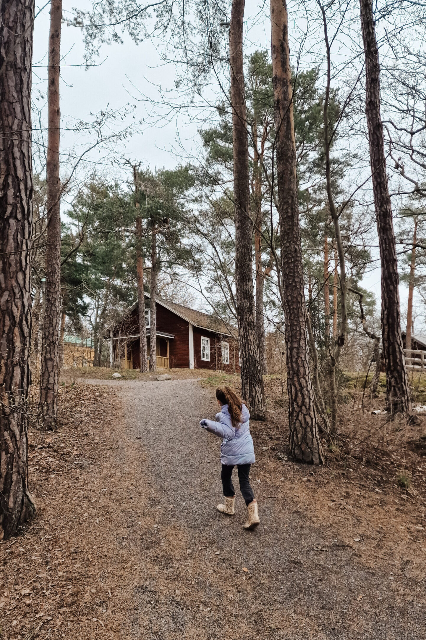 Skansen met kinderen