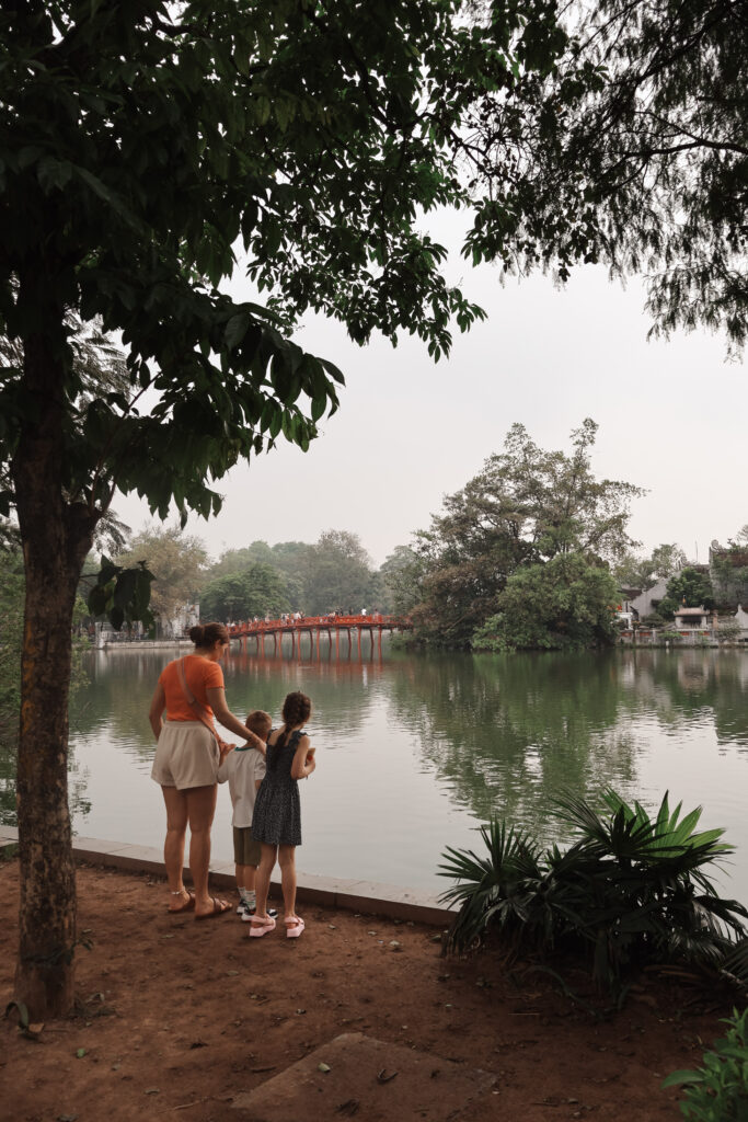 Hanoi Vietnam met kinderen