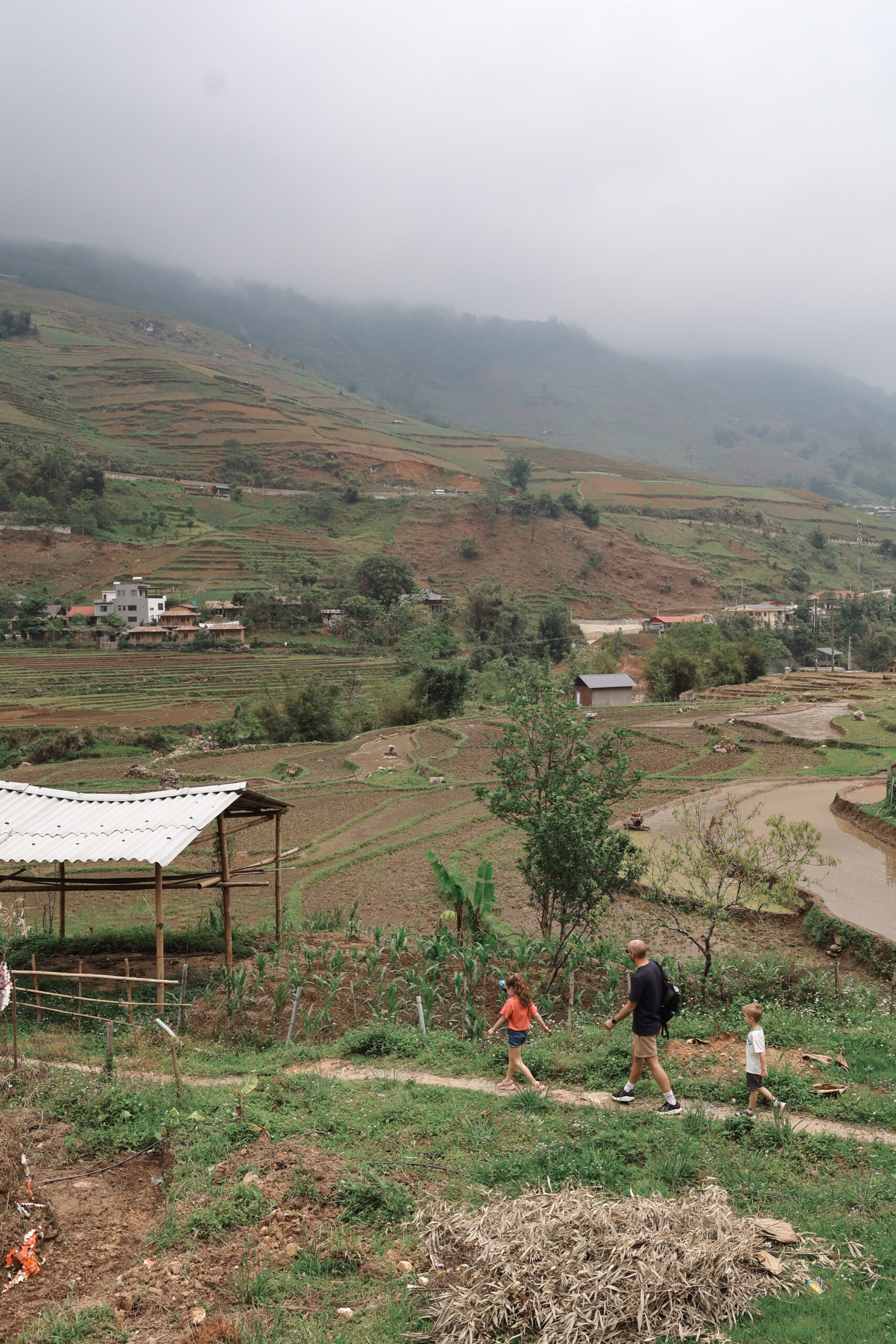 Sapa met kinderen