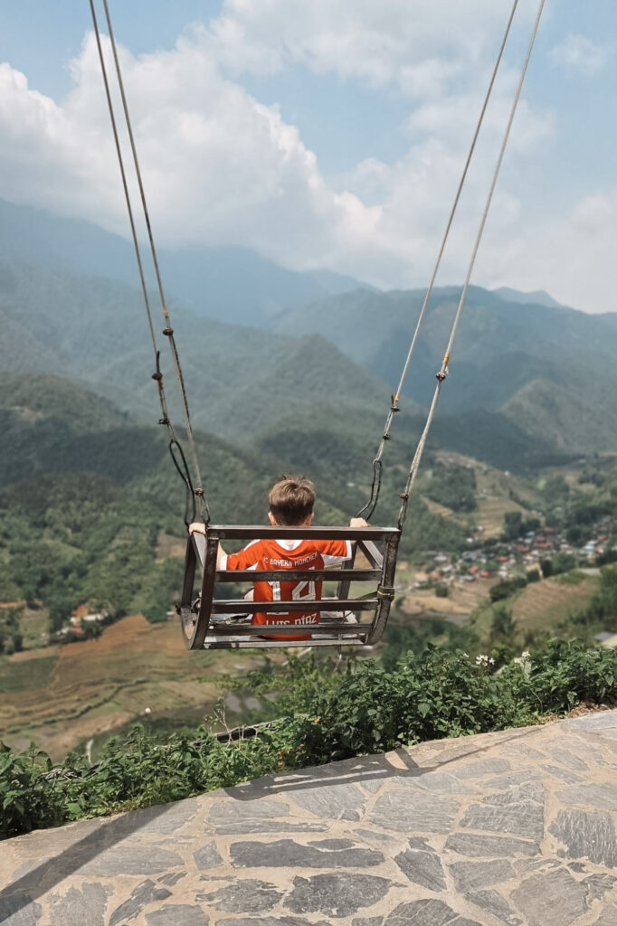 Sapa met kinderen