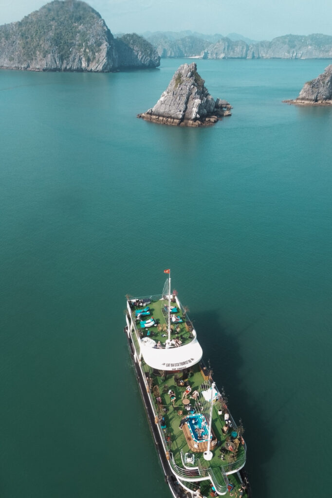 Boottour Lan Ha Bay en Halong Bay