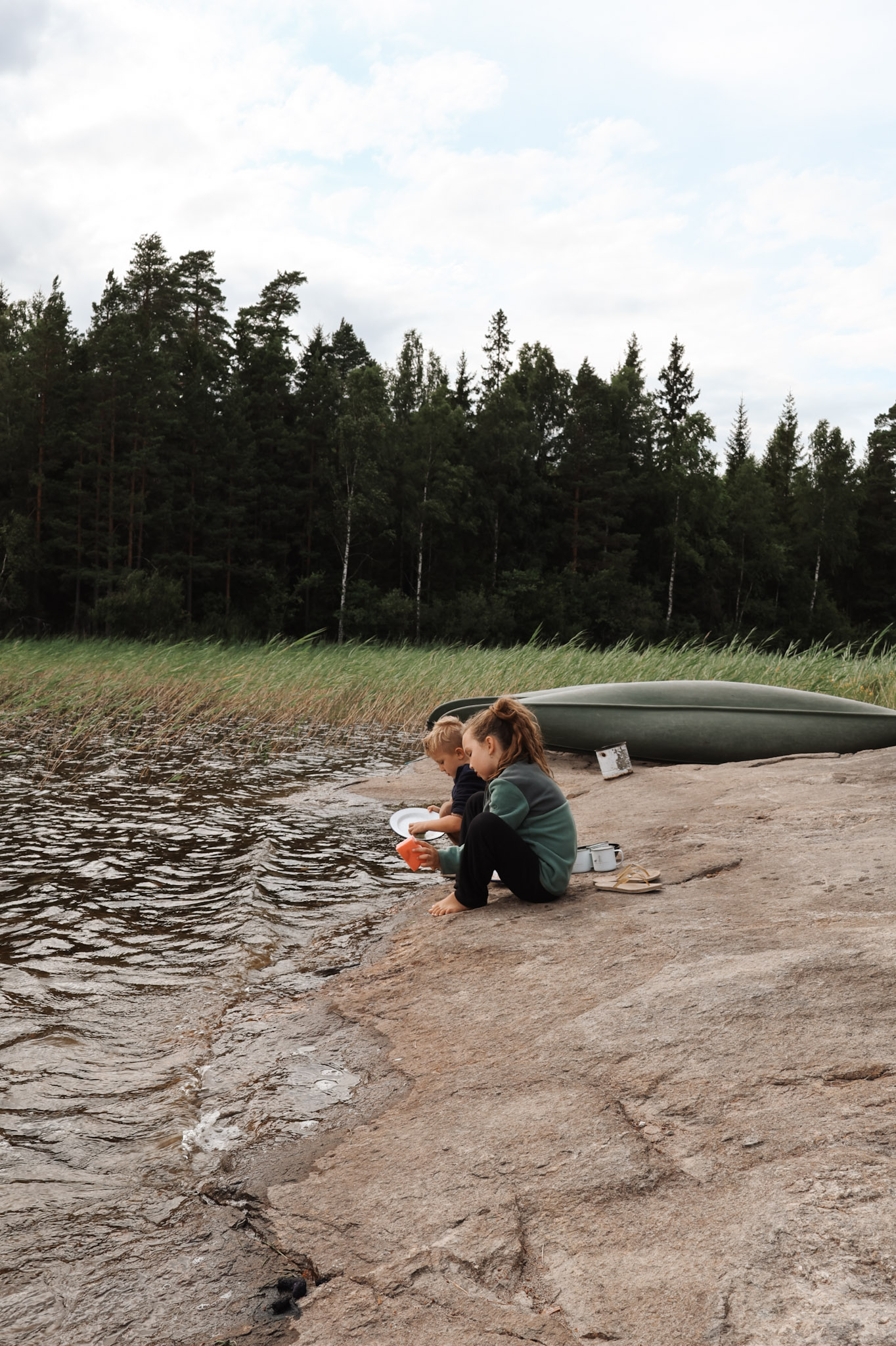Kanovakantie in Zweden