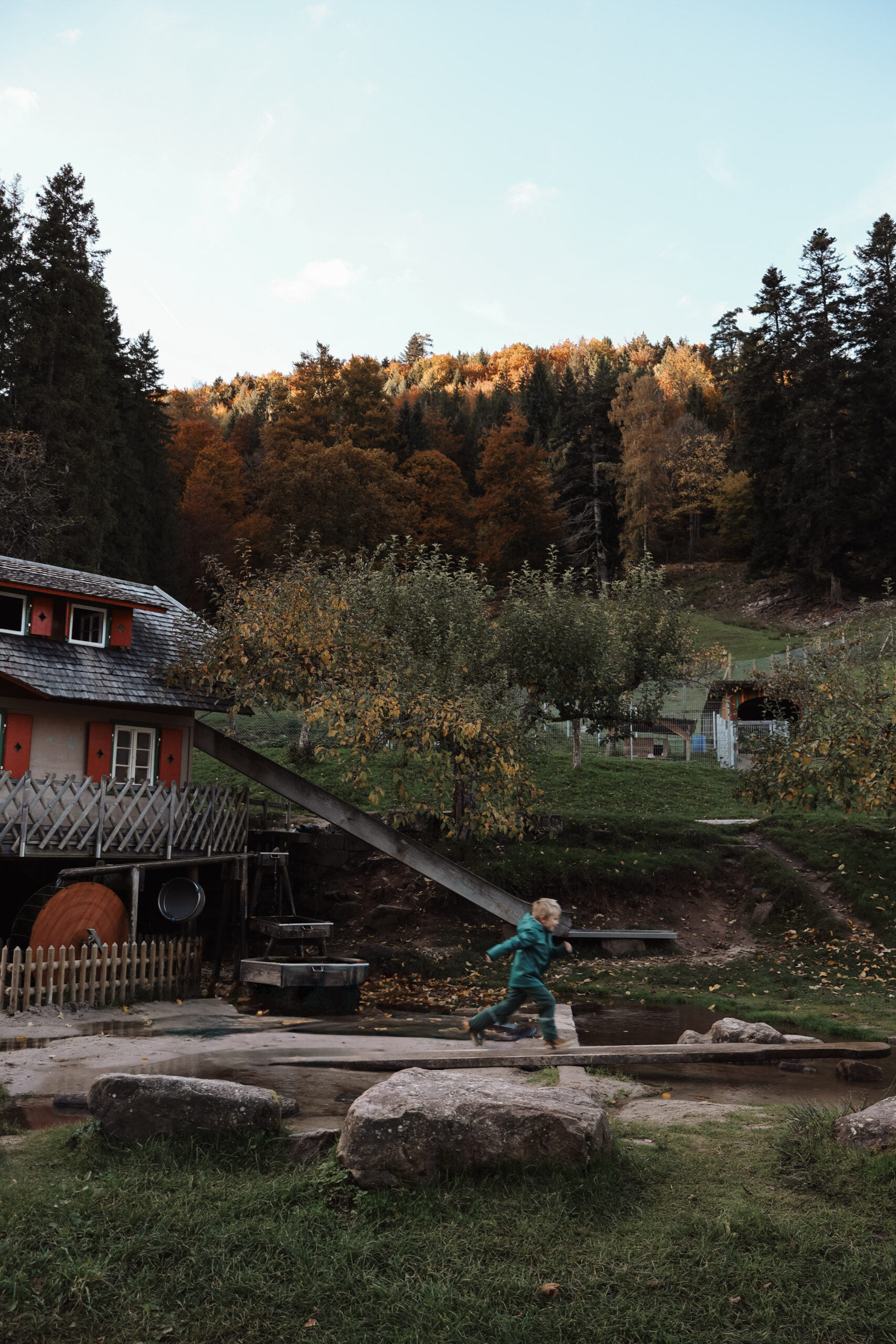 Kleinzhof Bad Wildbad met kinderen