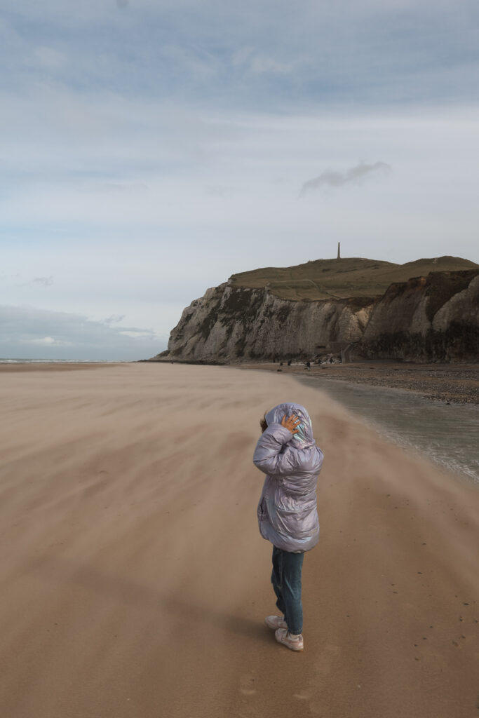 Cap Blanc-Nez met kinderen