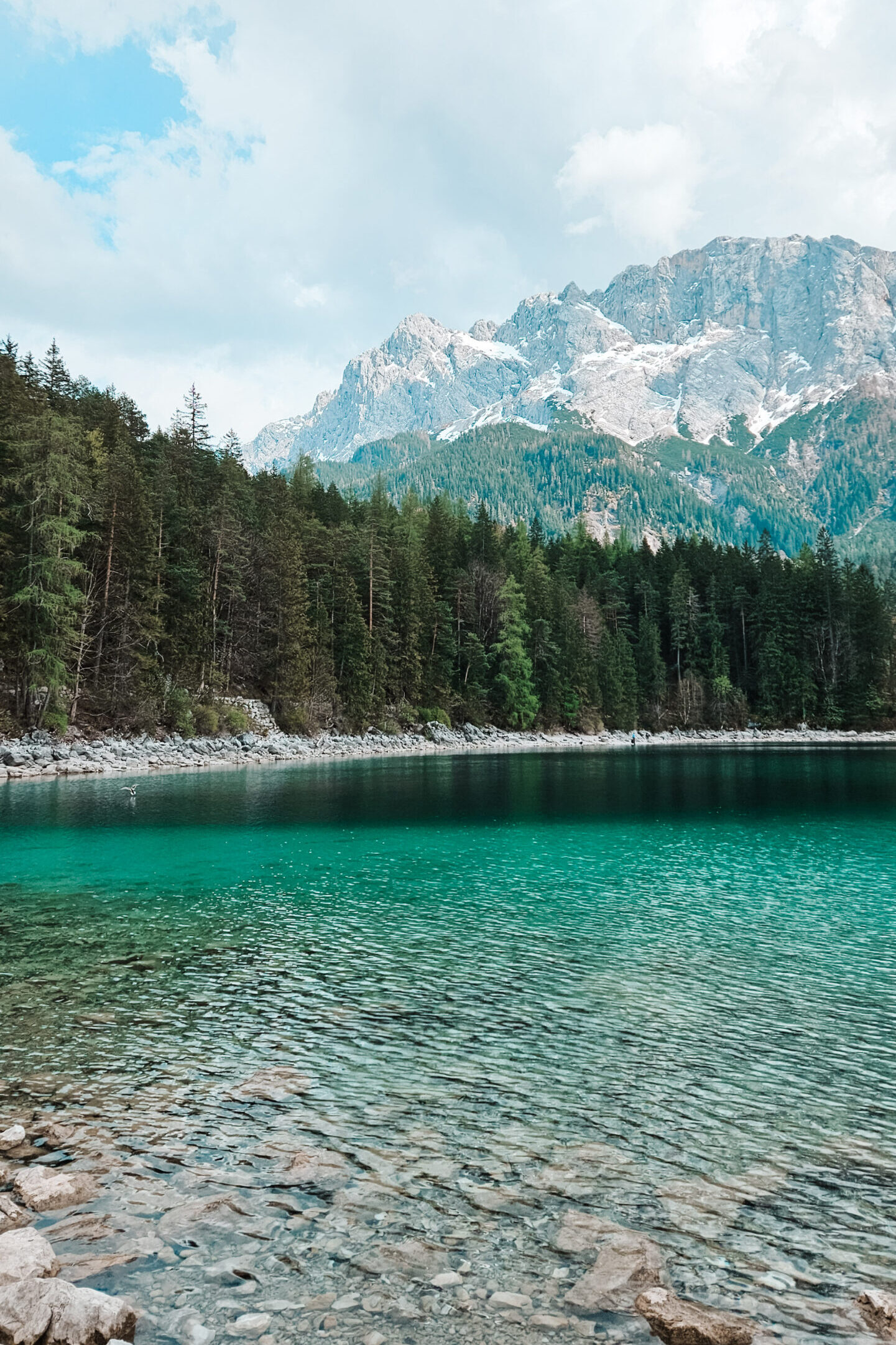 Eibsee Duitsland met kinderen