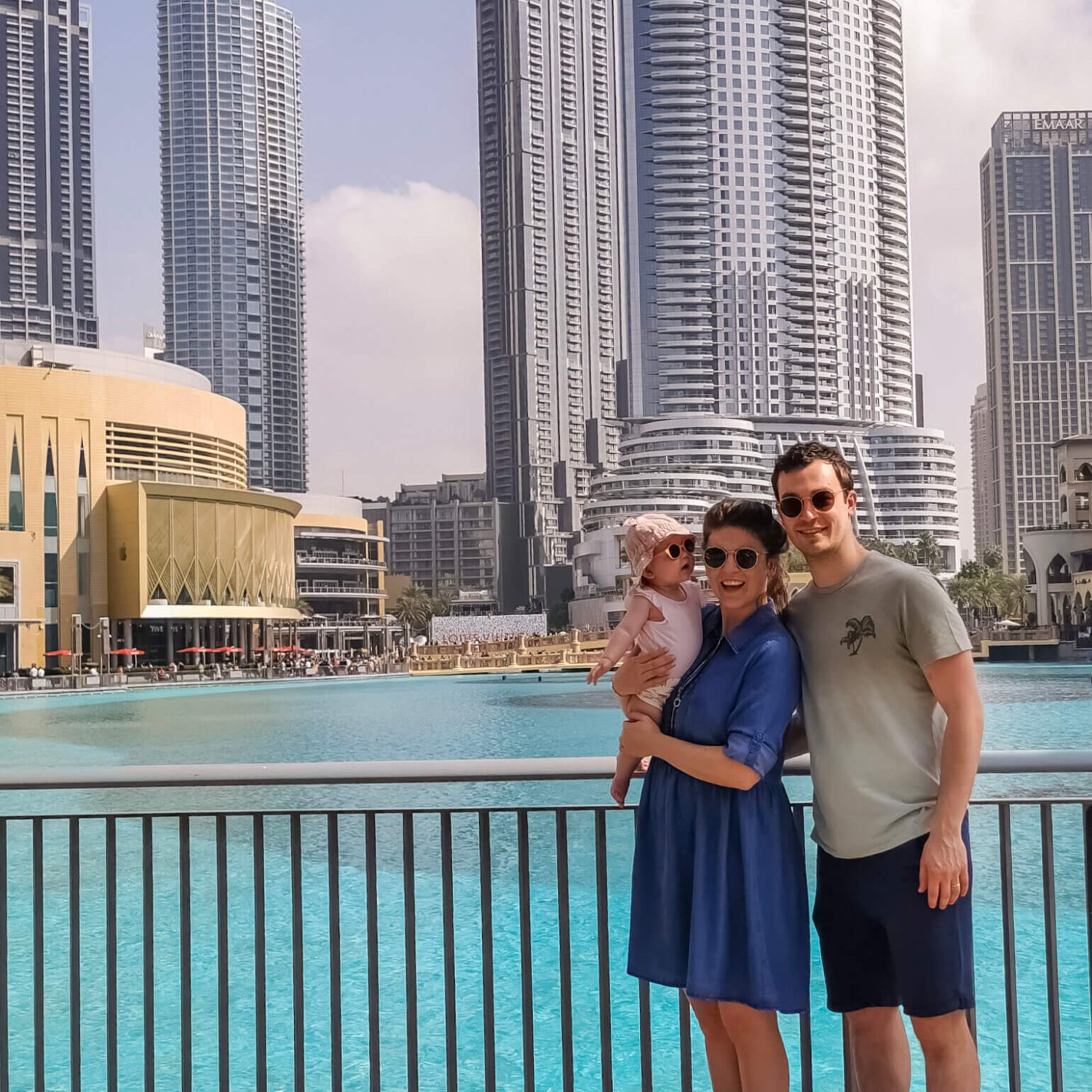 Dubai with a baby